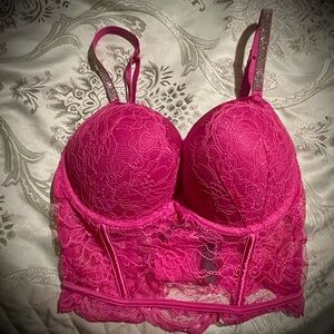 Pink Lace Bralette